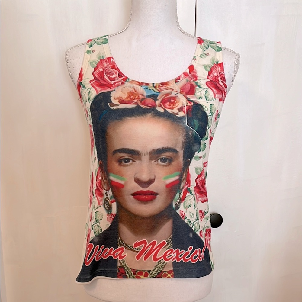 Frida Viva Mexico Tank